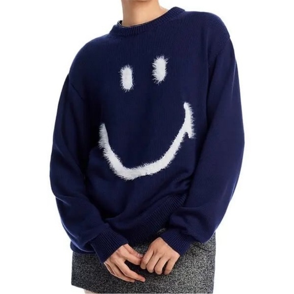 Joshua Sanders Smiley Face Sweater - Picture 1 of 5